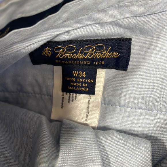 Brooks Brothers SeerSucker Shorts - Mens 34 - Picture 2 of 6